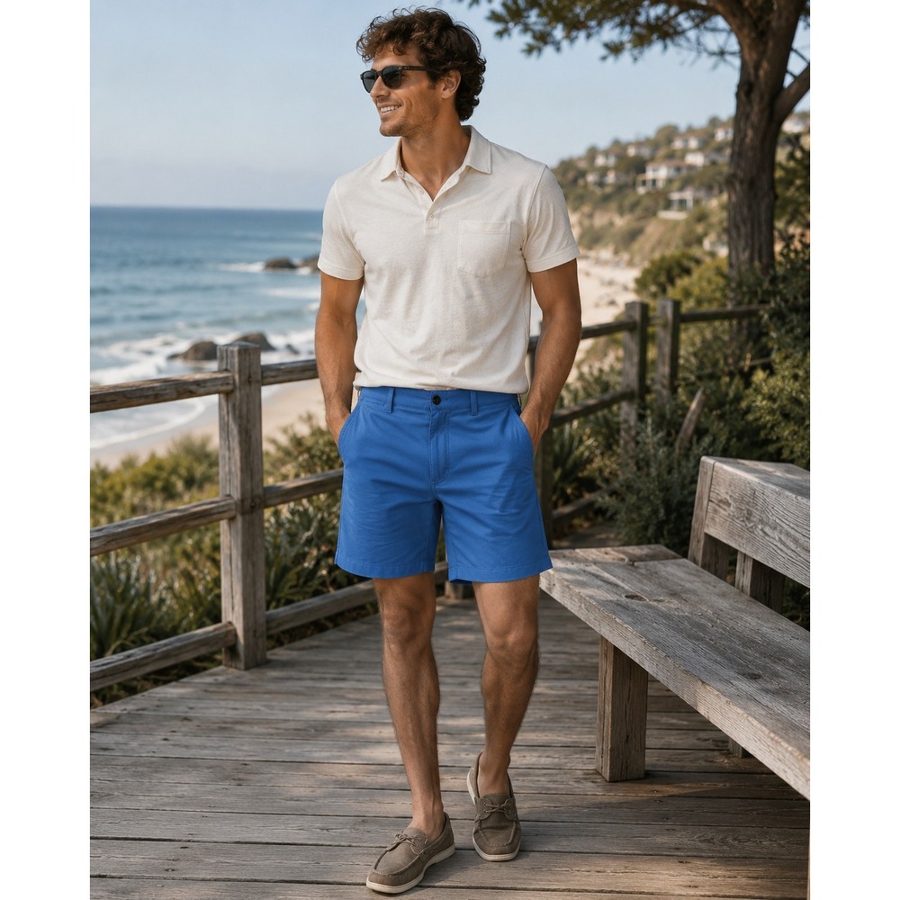 Halsey Sport Shorts Mens 36 Blue Golf Performance Athletic Gorpcore